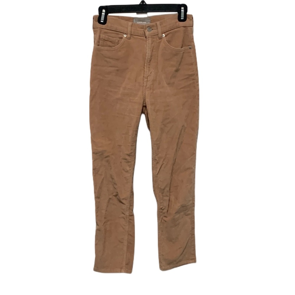 Women's Everlane Cheeky Crop Baby Corduroy Pants.